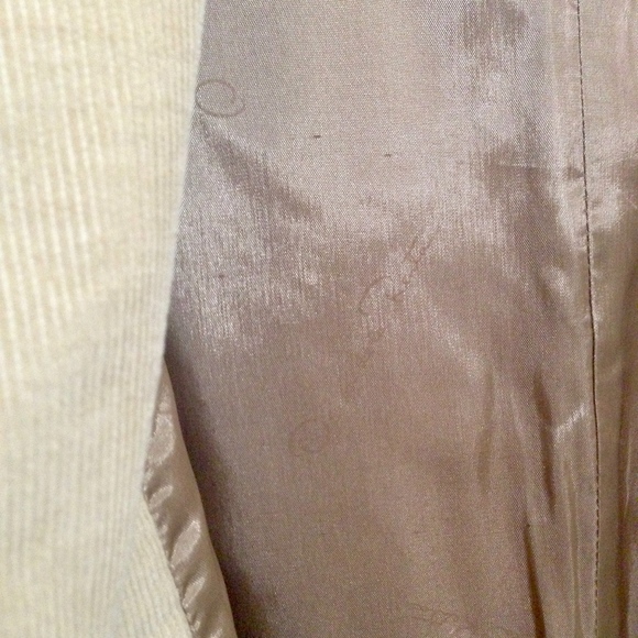 OSCAR DE LA RENTA Vintage Corduroy Jacket Size 9/10 - Picture 5 of 8